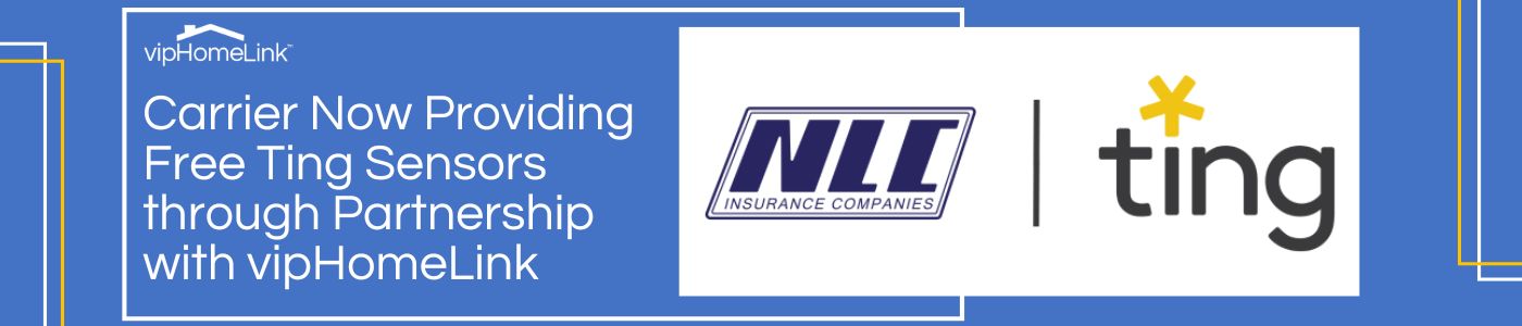 NLC Insurance Companies Now Providing Free Ting Sensors through Partnership with vipHomeLink